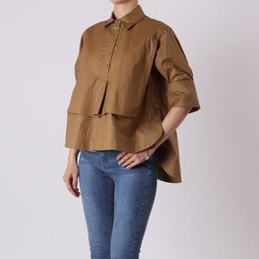 까르벵 크롭 포플린 셔츠 3155H407A CARVEN CROPPED POPLIN SHIRT