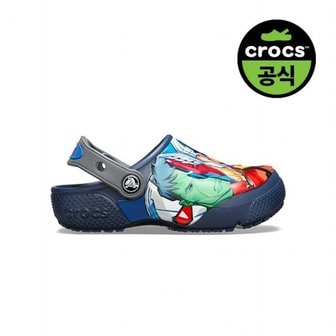 크록스 공식 키즈 CROCS FL MARVEL MULTI CLOG K NAVY 20SKCL205505