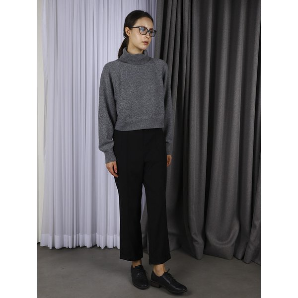 PEPPER GREY KNIT PULLOVER