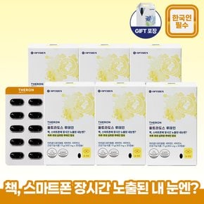 [THERON 테론] 울트라도스 루테인 30캡슐 6박스(6개월분) / 눈 노화 관리 (+GIFT포장)