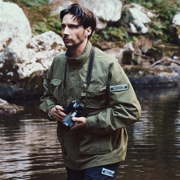 [여주점] N251MJP110 NRN 멀티포켓 스탠드넥 유틸리티 점퍼 카키