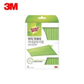 사무실청소 3M 이지 극세사 막대걸레 리필 1매 380mm x 140mm