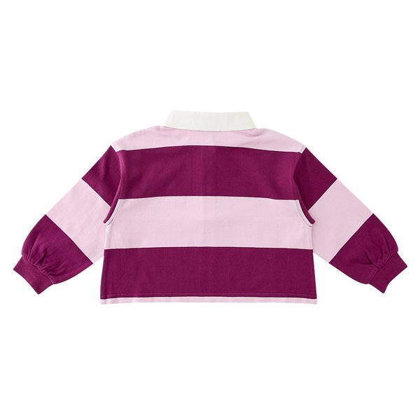 [여주점] [오프라벨 여주점] 블루독 (PK) 럭비크롭티셔츠 (24A15-330-53)