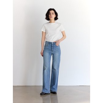 콜리젯 엘린 클래식 데님 팬츠 (라이트 블루)