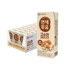 연세 고소한 아몬드&잣 두유 190ml 24입