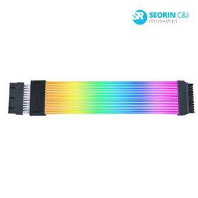 서린공식 리안리 STRIMER WIRELESS 24핀 케이블 (PW24-1W 0.26m) 컨트롤러 미포함
