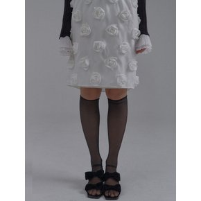 Sheer Line Backseam Stockings_Black
