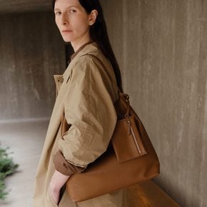 Pulpy hobo bag Toasted caramel 로서울 펄피호보백