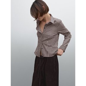 플루이드 깅엄체크 셔츠 05143843555