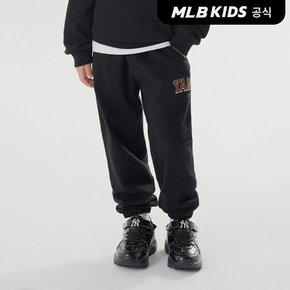 (공식)24FW 바시티 기모 팬츠 NY (Black) 7APTV0346-50BKS