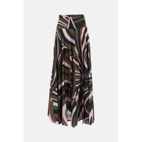6URW306U754012 COTTON MUSLIN MAXI SKIRT