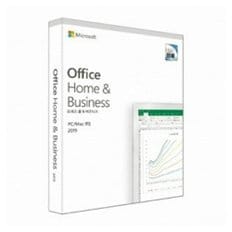 [공식] MICROSOFT Office 2019 홈 앤 비즈니스   처음사용자용 한글(영구)