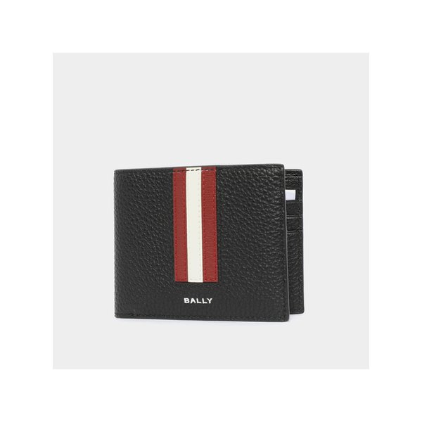 26SS 로고 삼선 리본 레더 남성 반지갑 MLW03G VT434 I921P