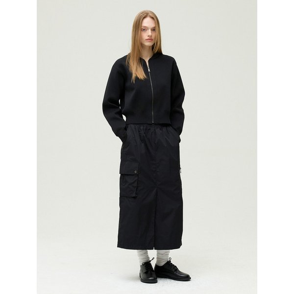 캐주얼 H라인 밴딩 스커트 EMQ3WSK070