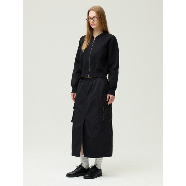 캐주얼 H라인 밴딩 스커트 EMQ3WSK070