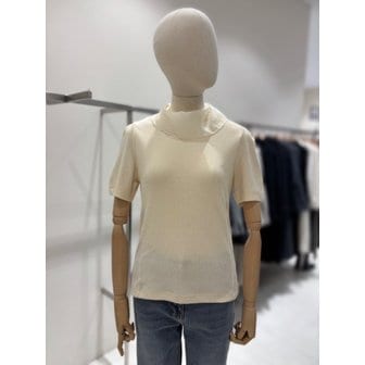 온앤온 [부산점] 스카프넥 퍼프소매 반팔니트 (NJW6ME320)