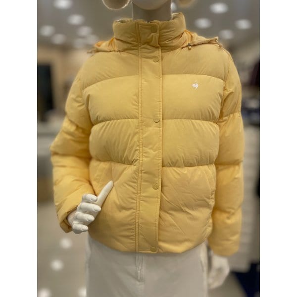 [여주점] 여성 후드 탈착형 구스 다운 스윙 점퍼 GP422LDJO1 LYEL