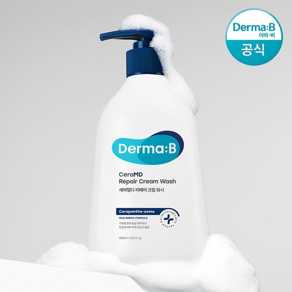 세라엠디 리페어 크림 워시 400ml (+바디로션20ml)