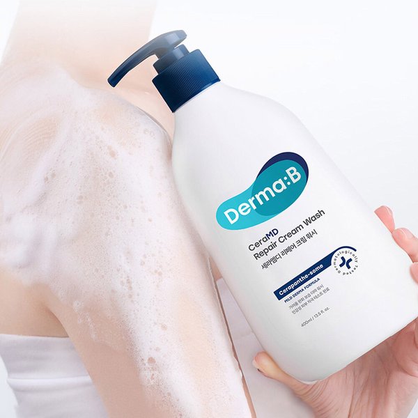 세라엠디 리페어 크림 워시 400ml (+바디로션20ml)