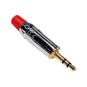 AUX 3.5mm 스테레오 플러그 오디오 케이블 제작용 커넥터 3극 금도금 DIY CG018