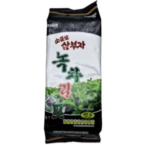 소문난 삼부자 녹차식탁김 40g