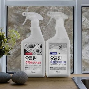 쿨샵 오클린 욕실용 주방용 다목적 세제 750ml