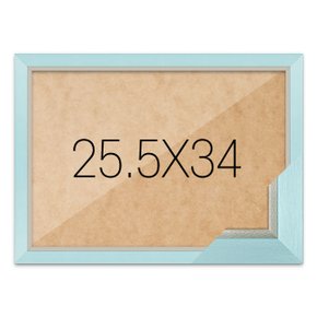 퍼즐액자 25.5x34 고급형 모던블루 (누니액자)