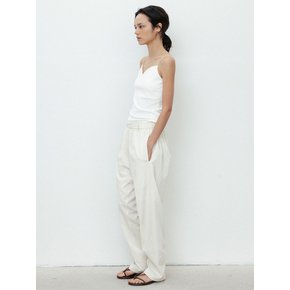 Non Sideseam Pants_Cream