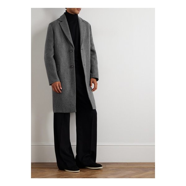 존 캐시미어 리넨 블렌드 코트 46376663162903800