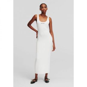 5104342 KARL LAGERFELD SLEEVELESS - Maxi dress white 110136712