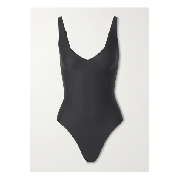 스킴스 스킴스 바디 언라인드 플런지 텅 보디스 오닉스 블랙 46376663162836480