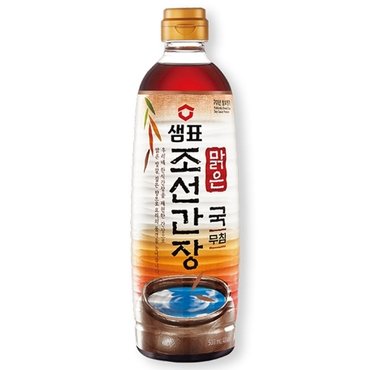  샘표 맑은조선간장 500ML