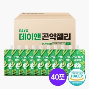 데이앤 곤약젤리 알로에 150g 40팩