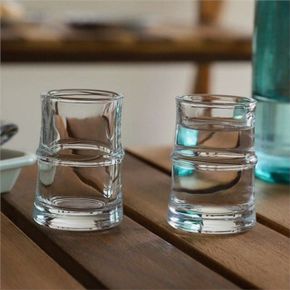 이자카야 유리 소주 잔 선물용 투명 유리 소주 잔 홈술용