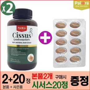 (2통) 뉴질랜드 파이오라 시서스 가루 225g 인도산 시저스 추출 분말 Cissus