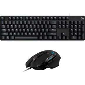 미국 로지텍G413 Logitech G413 SE Mechanical Gaming Keyboard and G502 HERO High Performance