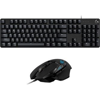 Logitech 미국 로지텍G413 Logitech G413 SE Mechanical Gaming Keyboard and G502 HERO High Performance