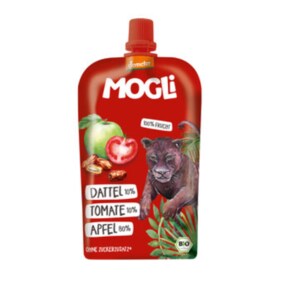 모글리 Mogli 퓨레 파우치 대추야자-토마토 & 사과 120g