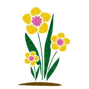 스텐실 도안(ST-3346)(ST-6136)에코그린