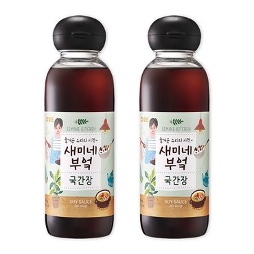  샘표 새미네부엌 국간장 450ML 2개