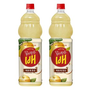 해태 갈아만든배 1.5L X 2개 과즙음료