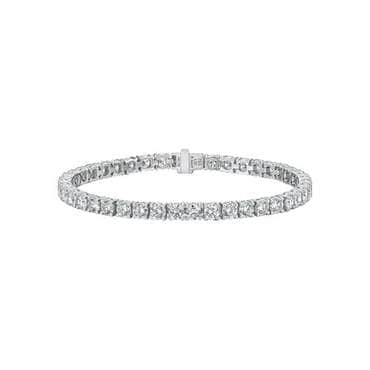 알로드 14K 랩다이아몬드 4프롱 테니스 팔찌 0.2ct