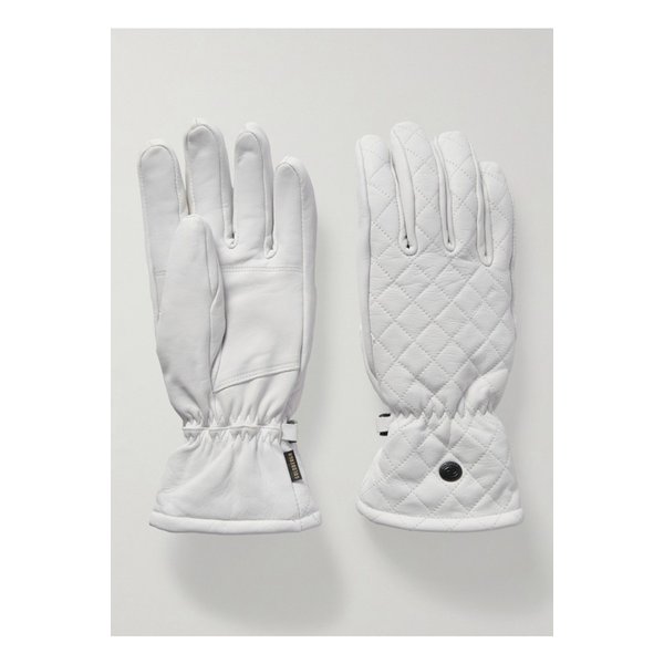 골드버그 니시 패디드 퀼티드 가죽 장갑 화이트 43769801098484832