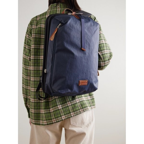 마스터피스 범프 L 캔버스 가죽 트리밍 코듀라 나일론 백팩 46376663163042823