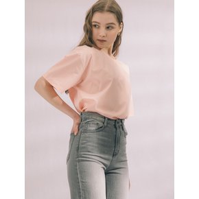 BACK ZIPPER BLOUSE TEE -PH