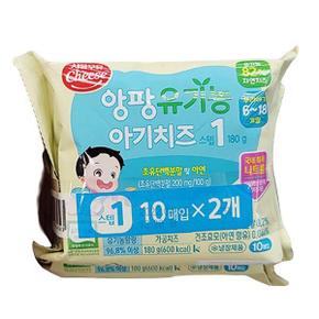 서울 유기농 앙팡 아기치즈 기획 (1단계) 180G X 2입 X 1개