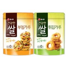 농심 건강한쌀 부침가루 450g + 튀김가루 450g[33116107]