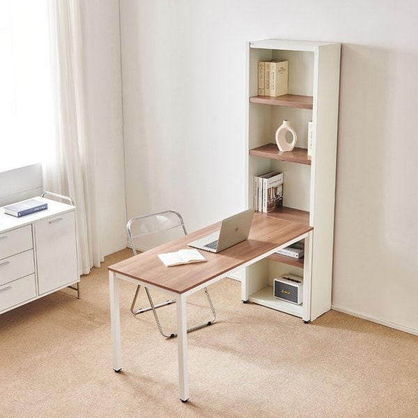 [동서가구] 스테이 1400 H형 책장 책상 DF906350