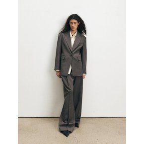 TFS WOOL PEAKED LAPEL BLAZER_2COLORS