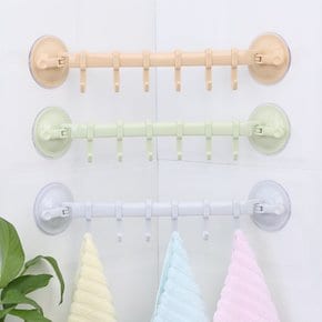 샤워타올걸이 수건걸이대 흡착식 무타공수건걸이 후크